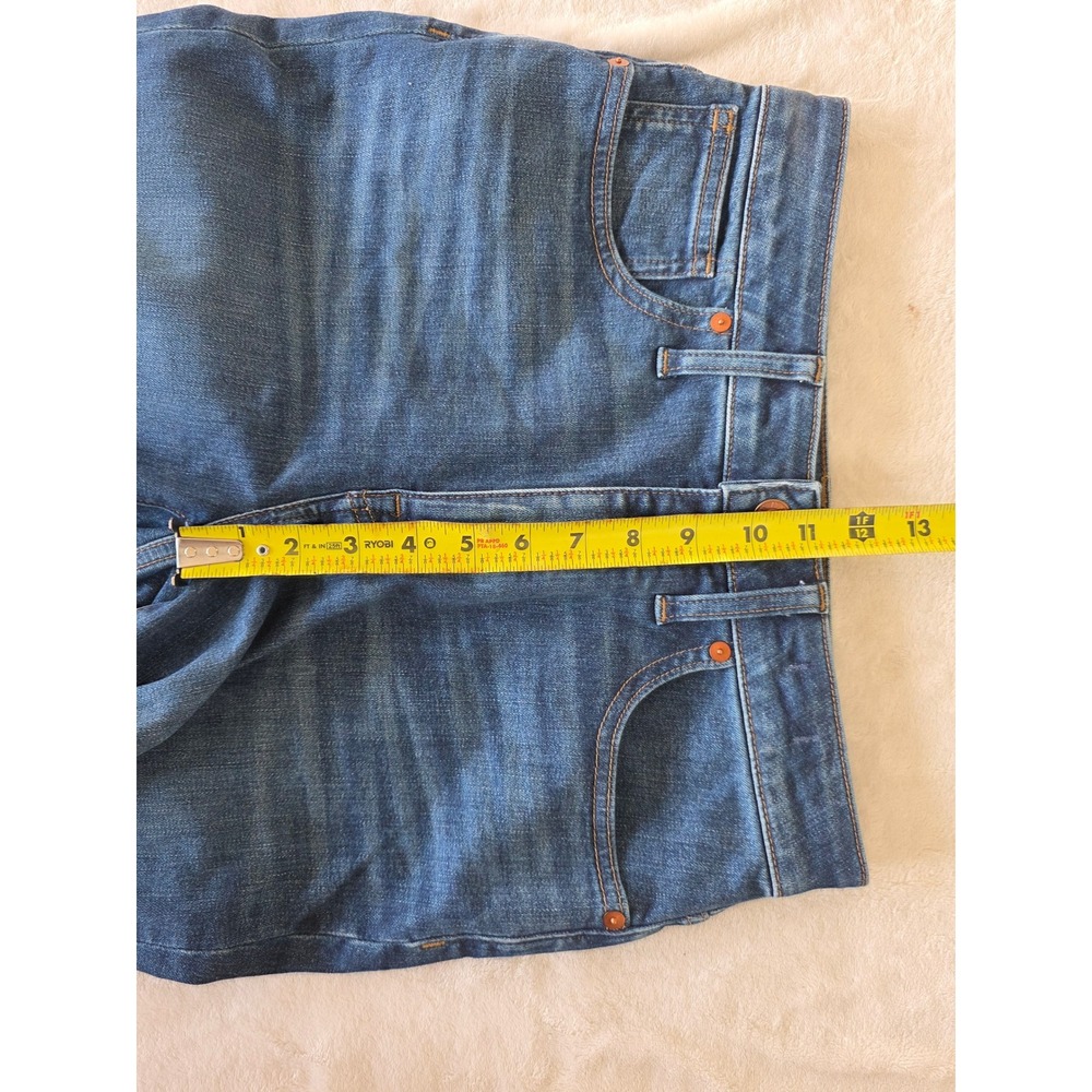 Madewell Curvy High Rise Skinny Jeans Dark Wash Size 29 - Picture 4 of 8
